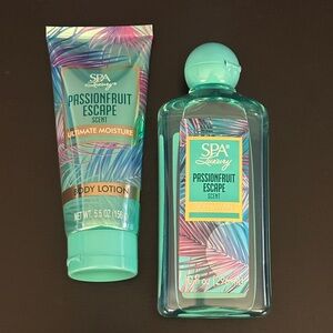 Spa Luxury Passionfruit Escape Body Lotion & Wash Set Mothers Day Gift Bundle